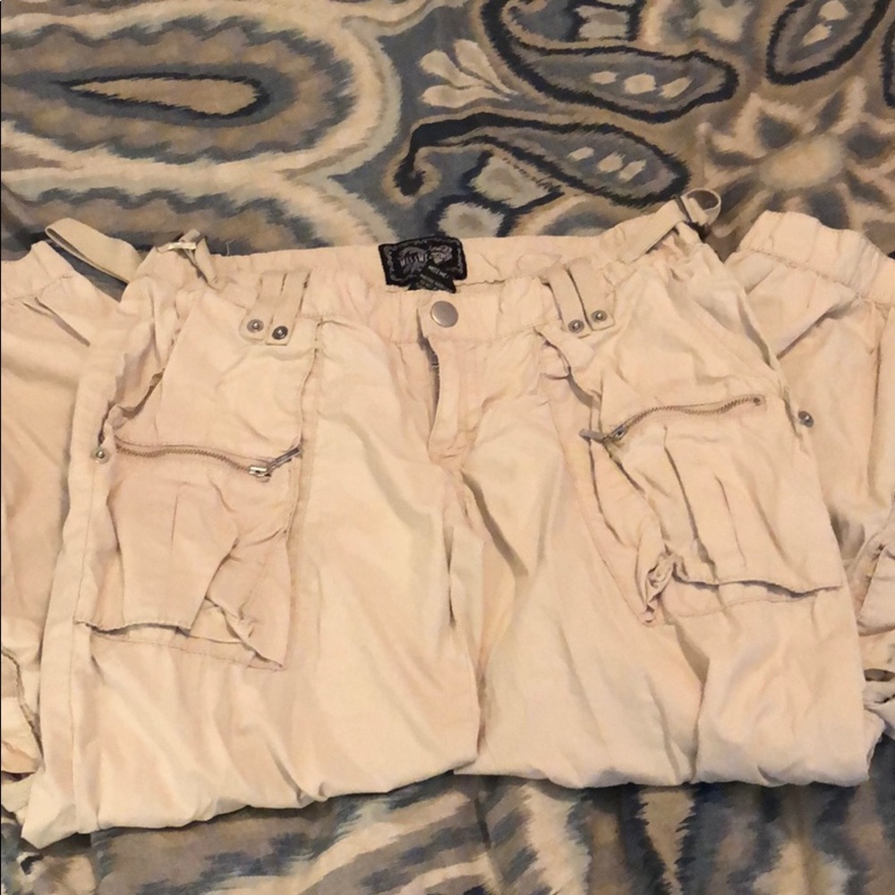 Khaki Capri pants